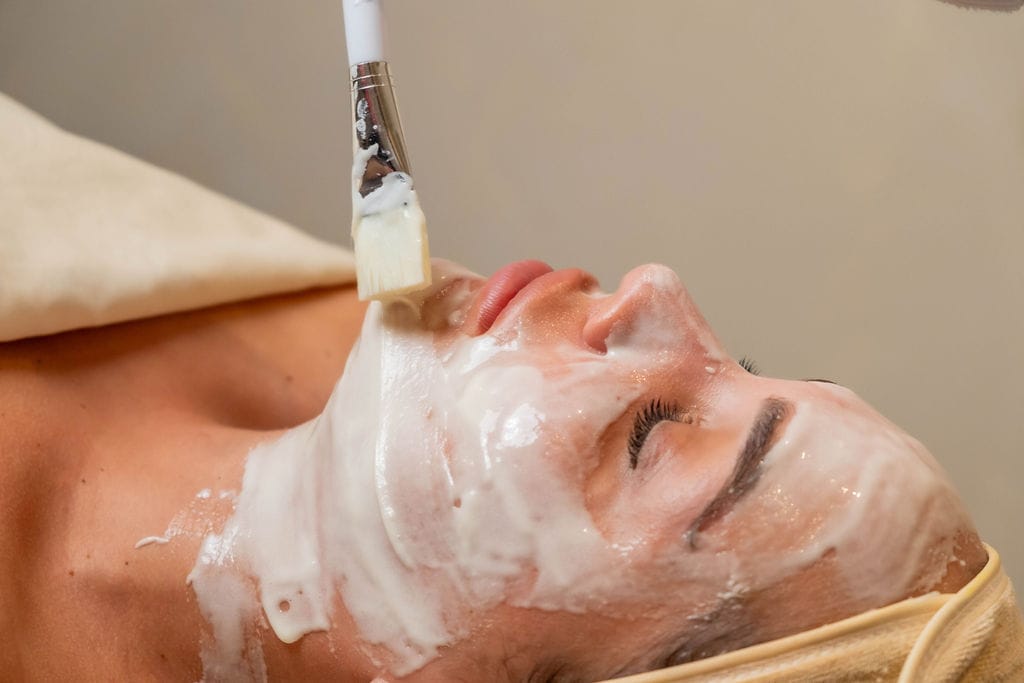 Chemical peel treatment at Zeugma Medspa Miami Edgewater